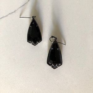 Kendra Scott black stone earrings